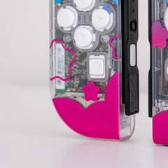 Super Mario Bros. Wonder Clear Joy-Cons Special Edition Nintendo Switch Custom Controllers