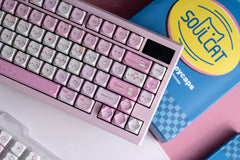 Pixel Meow Dye Sublimation PBT MAO Profile Keycaps