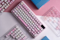 Pixel Meow Dye Sublimation PBT MAO Profile Keycaps