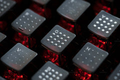 Polka Dot Matte Transparent PC Cherry Profile Keycaps
