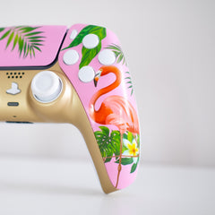 Flamingo PS5 Controller Pink Sony PlayStation 5 Wireless Controller