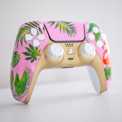 Flamingo PS5 Controller Pink Sony PlayStation 5 Wireless Controller