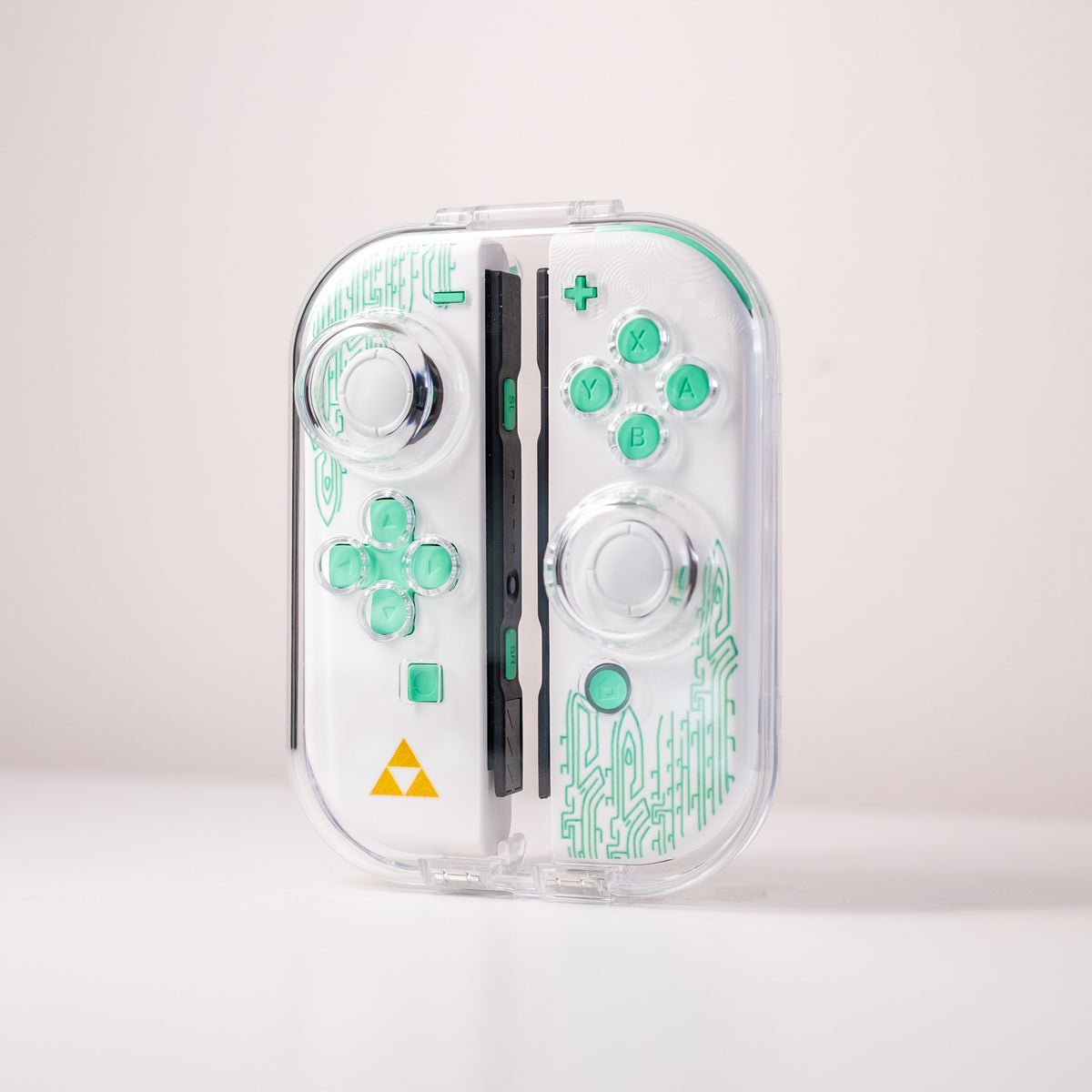 Switch Joy-Con Clear Case Clamshell Protective Cover For Nintendo Gaming Controllers