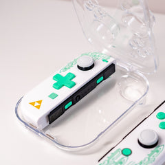 Switch Joy-Con Clear Case Clamshell Protective Cover For Nintendo Gaming Controllers
