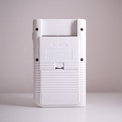 Custom White On White Nintendo Game Boy DMG with Backlit IPS Screen