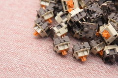 KTT X 80 Retros Game 1989 Orange Linear Switch Factory Lubed (10PCS)