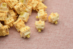 KEYGEEK CHEESE V2 LINEAR SWITCH FACTORY LUBED EDITION (10PCS)
