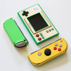 Custom JoyCons The Legend Of Zelda Edition Nintendo Joy-Con Controllers Game & Watch Mod