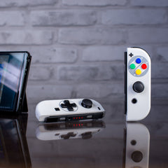 Custom Joy-Con SNES EU Mod Nintendo Switch Controllers Retro Super Famicom D-Pad