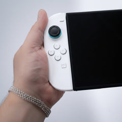 Mono White Switch 2 Custom Joy-Cons — Matte White Minimalistic Aesthetic