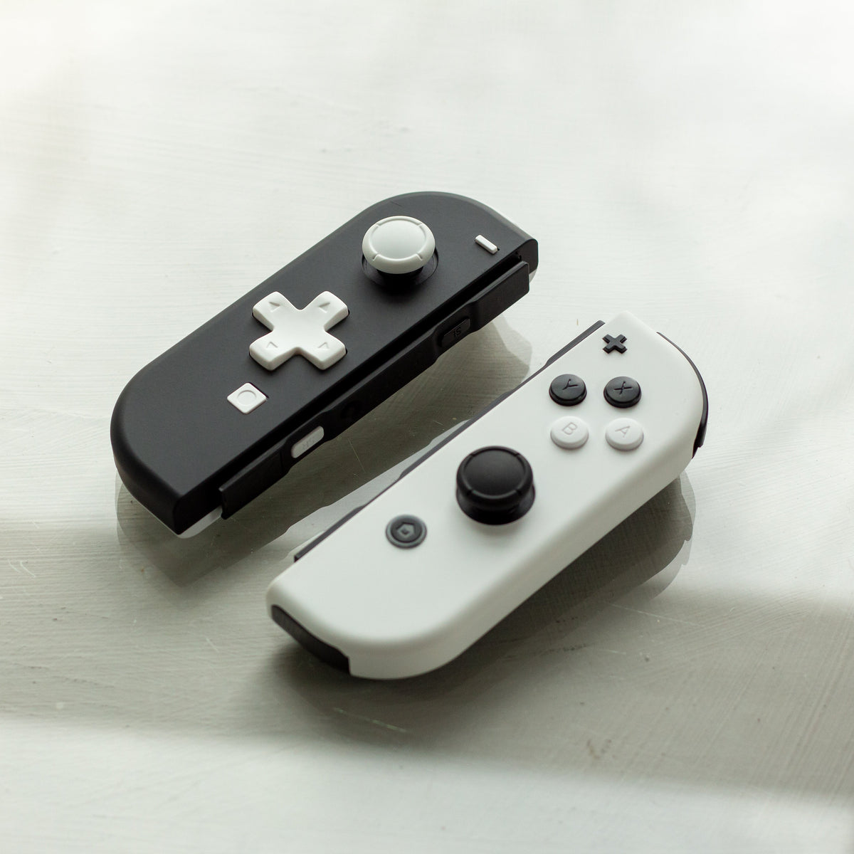 Black and White “Oreo Cookie” Joy-Cons Nintendo Switch Gaming Controllers