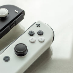 Black and White “Oreo Cookie” Joy-Cons Nintendo Switch Gaming Controllers