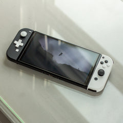 Black and White “Oreo Cookie” Joy-Cons Nintendo Switch Gaming Controllers