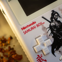 Custom Nintendo Game Boy DMG “Samurai Boy” with Backlit IPS Screen