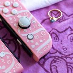 “Peaches Peaches Peaches” Joy-Cons by GTZ Nintendo Switch Gaming Controllers