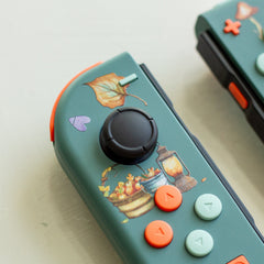 Cozy Joy-Cons Cute Fox And Fall Colors Nintendo Switch Gaming Controllers