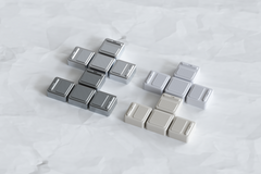 80 RETROS METAL ARTISAN KEYCAP
