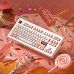 Dessert Cherry Profile Dye Sublimation PBT Keycaps