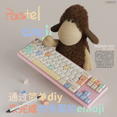 ONEKEY X TUT BUBBLE TEA CHERRY PROFILE KEYCAPS SET