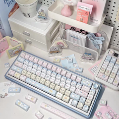 Chiikawa Dye Sublimation PBT MAO Profile Keycaps