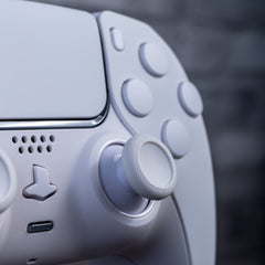PS5 Controller Mod White On White Custom Sony Wireless Controller