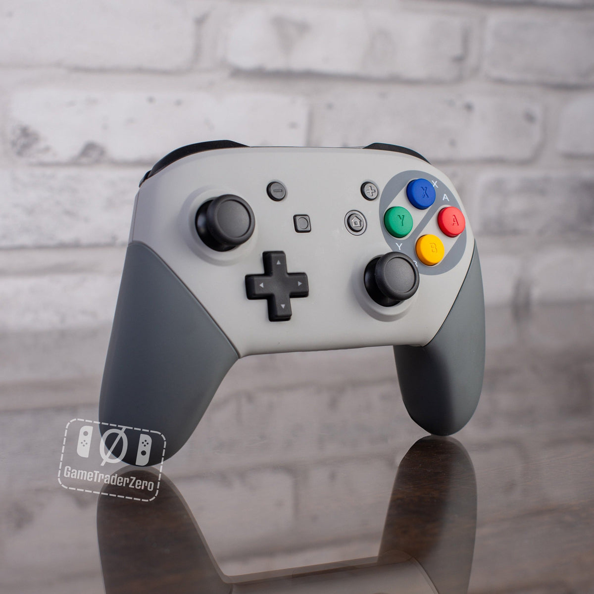 Nintendo Switch Pro Controller Mod SNES Europe Super Famicom Customized Retro Controller