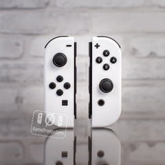 Joy-Con MOD New Nintendo Switch OLED Style Nintendo Switch Custom Controllers Black And White